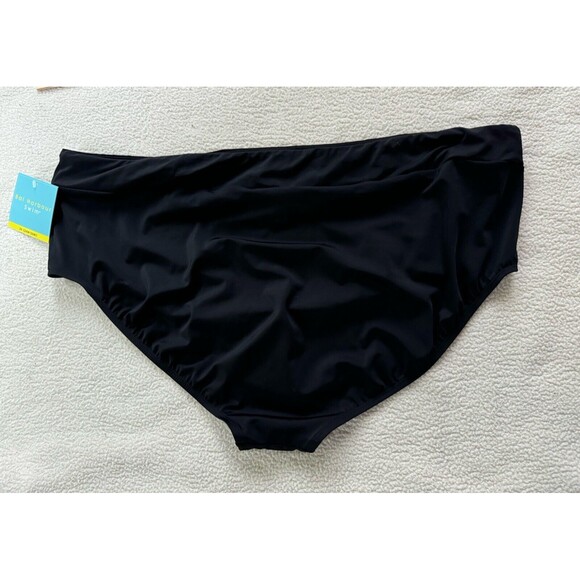 Bal Harbour Swim Women's Plus Size Tummy Control Black Swim Bottoms Size 3X New - Picture 8 of 8